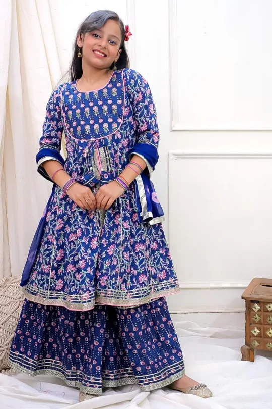 Buy Blue Sharara Set with Dupatta Quakers Hill Sydney