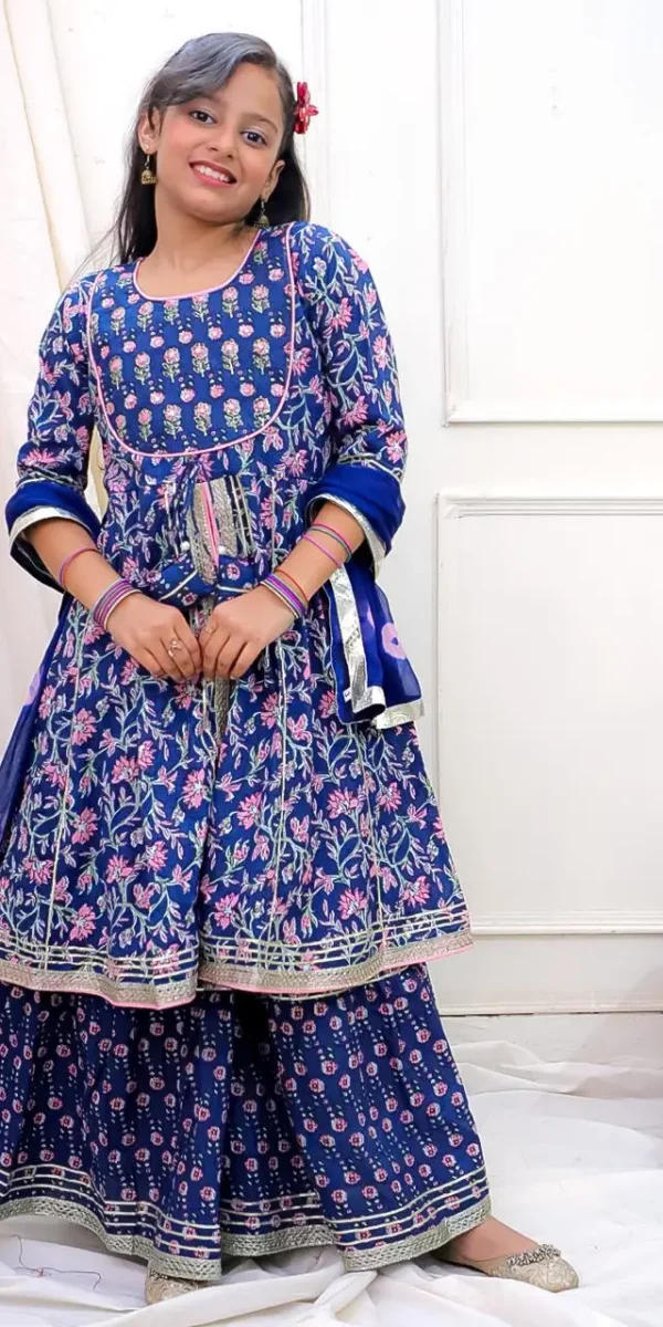 Buy Blue Sharara Set with Dupatta Quakers Hill Sydney